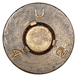 .50 BMG Incendiary  United States U 4 2 head view.