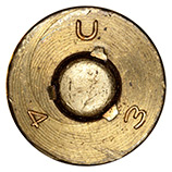 .50 BMG Blank M1 United States U 4 3 head view.