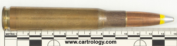 .50 BMG MP  Belgium FNB 89 .50 profile view.