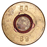.50 BMG AP  Dominican Republic 50 59 head view.