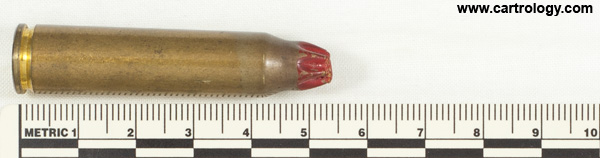 7.5 x 54mm MAS Grenade Blank  France TE 53 P 1 profile view.