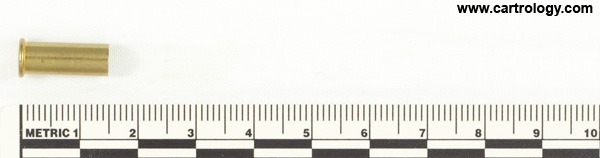 .22 LR New Primed Empty  United States Rem profile view.