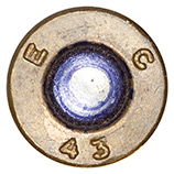 .30 Carbine Ball  United States E C 43 head view.