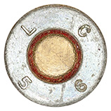 .30 Carbine Ball  United States L C 5 6 head view.