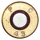.30 Carbine Ball  United States P C 43 head view.