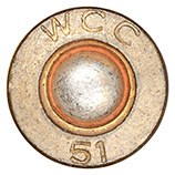 .30 Carbine Ball  United States WCC 51 head view.
