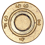 7.5 x 54mm MAS Ball M1929C France SF 56 I 4 head view.
