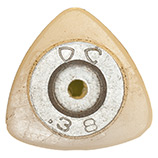 .38 Dardick Special Tround Dummy  United States DC .38 head view.