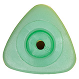 .38 Dardick Special Tround New Unprimed Empty  United States  head view.