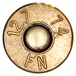 .50 BMG Ball  Belgium FN 12.7 74 head view.
