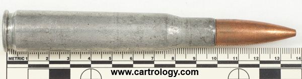 .50 BMG Proof  United States L C 1 3 profile view.