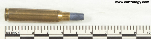 5.56 x 45mm Dummy  United States WINCHESTER 223 REM profile view.