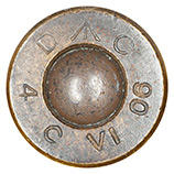 .303 British Blank  Canada D^C 06 VI C 4 head view.