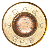 .303 British Blank Mk. V Canada DAC 19 GP-B 16 head view.