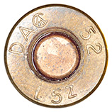 .303 British Blank Mk. 5z Canada DAC L5z 52 head view.