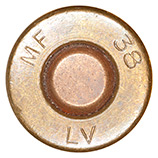 .303 British Blank Mk. V Australia MF 38 LV head view.