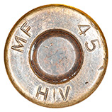 .303 British Grenade Blank Mk. IV Australia MF 45 HIV head view.