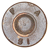 .30-06 Ball M2 United States F A 51 head view.