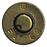 7.62mm NATO Tracer M62 United States ⊕ FA 62 head view.