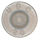 5.56 x 45mm Dummy  United States UCD 20 head view.