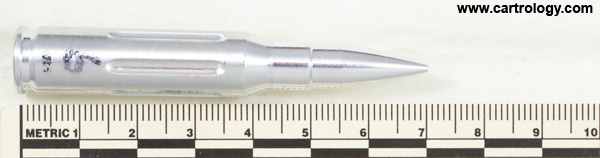 7.62mm NATO Dummy M63A1E1 United States UDC 20 profile view.