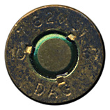 7.62mm NATO Ball DM41 West Germany 10 7.62x51 57 DAG head view.