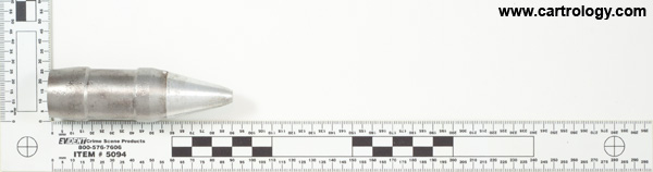 27 x 143mm B TP  West Germany  profile view.