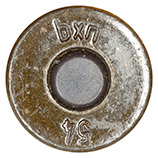7.62 x 45 mm Tracer  Czechoslovakia bxn 54 head view.