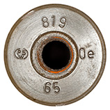 20 x 128mm Oerlikon TP  Switzerland 819 Oe 65 (PSW) head view.