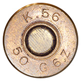 .50 BMG Tracer  United Kingdom K.56 50 G 6.Z head view.
