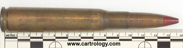 .50 BMG Tracer  United Kingdom K.56 50 G 6.Z profile view.