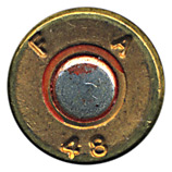 7.62mm pre-NATO Intermediate Case Ball T65E2 United States F A 48 head view.