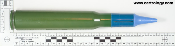 25 x 184mm KBB TPDS  Unknown (PSW) 038 86 profile view.