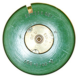 35 x 228mm Oerlikon TP DE18 Switzerland 35x228 DE1 LOS-1-44-X (on primer assembly) DE 11 LOS OE-1-413 head view.