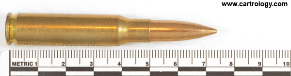 7.62mm NATO Ball (Match)  United States ⊕ FA 56 profile view.
