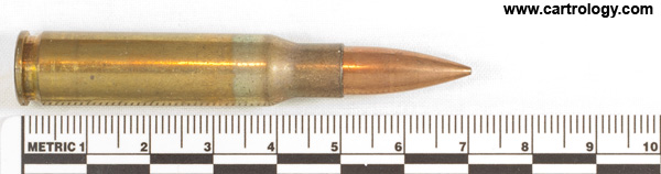 7.62mm NATO Ball (Match)  United States ⊕ FA 60 profile view.