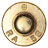 7.62mm NATO Ball M59 United States ⊕ RA 58 head view.