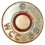 7.62mm NATO Ball (Standard) M80 United States ⊕ WCC 68 head view.