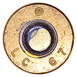 7.62mm NATO Ball  United States ⊕ LC 67 head view.