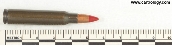 5.56 x 45mm Tracer  United States L C C W 6 9 profile view.