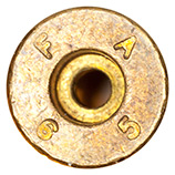 5.6 x 44mm XM216 New Unprimed Empty FAT183E1 United States F A 6 5 head view.