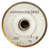 30 x 100mm B WECOM New Unprimed Empty XM193B1E1 United States 30MMXM193B1E1 USE -3-3 10-71 head view.