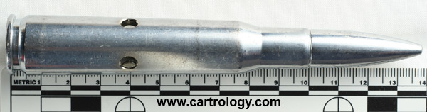 .50 BMG Dummy  Netherlands 88 EMZ profile view.