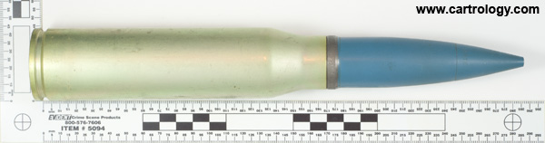 30 x 170mm KCB Dummy  United States RNO HT2 OE 76 profile view.