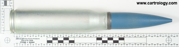 30 x 170mm KCB Dummy  United States RNO 146 OE 80 profile view.