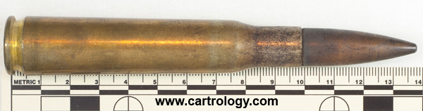 .50 BMG Incendiary United States F A 53 profile view.