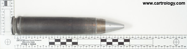 27 x 143mm B Dummy  United States LOS M 1 71 (etched) 4 profile view.