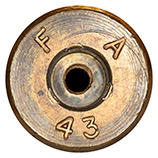 .50 BMG Dummy M2 United States F A 43 head view.