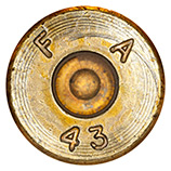 .50 BMG Dummy M2 United States F A 43 head view.