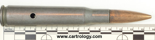 .50 BMG Dummy M2 United States F A 4 profile view.